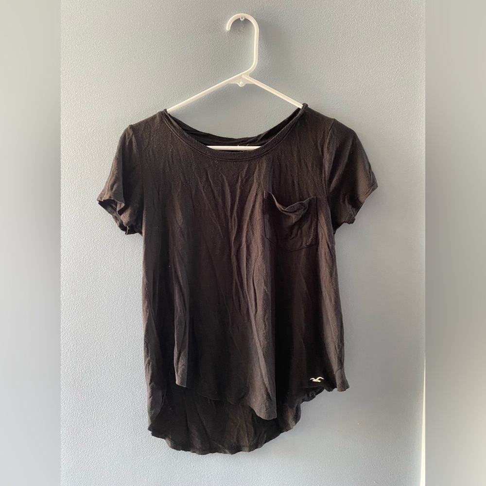 Black XS Hollister T-Shirt